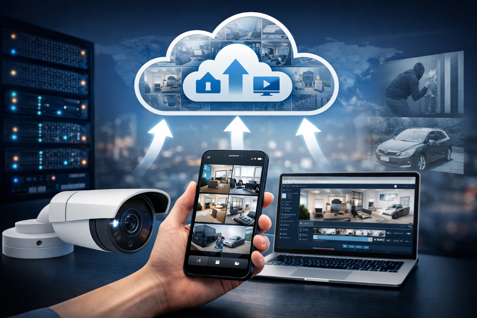 クラウド録画カメラ